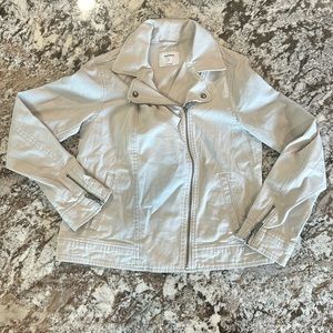 Cream Jean Jacket
